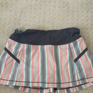 lululemon athletica Multicolor Striped Skort